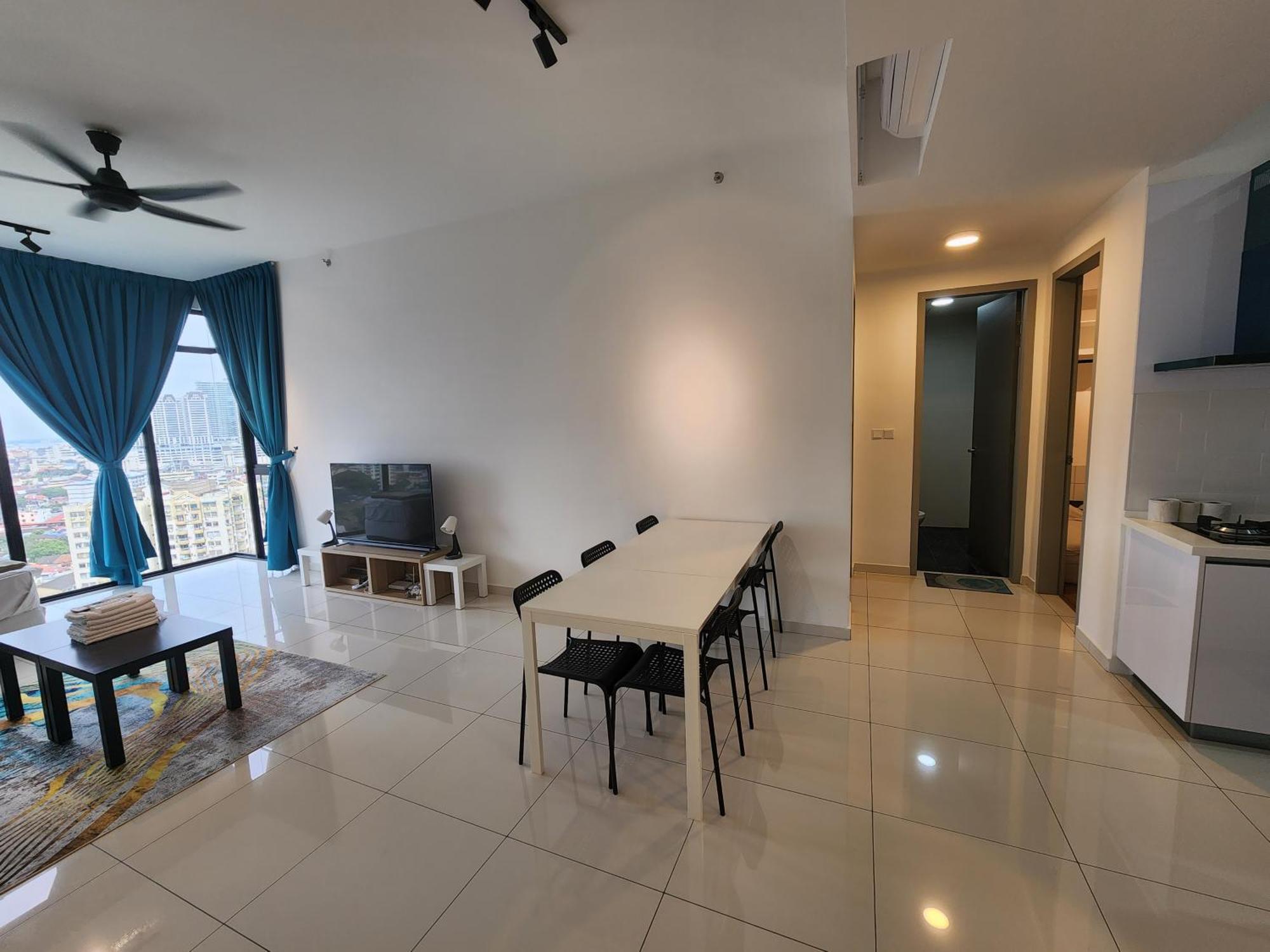 Beacon Executive Suite - Skypool Penang View Джорджтаун Екстер'єр фото